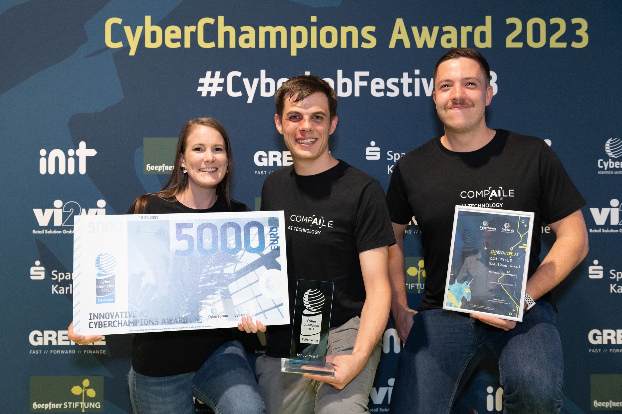 Wir haben gewonnen! Cyberchampions Award 2023 – Kategorie: Innovative AI